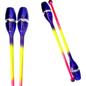 RG rhythmic gymnastics Clubs &quot;Candy Dazzle&quot; matching your leotard design