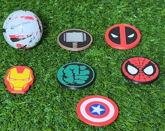 Avengers Superhero Golfbal Marker-collectie