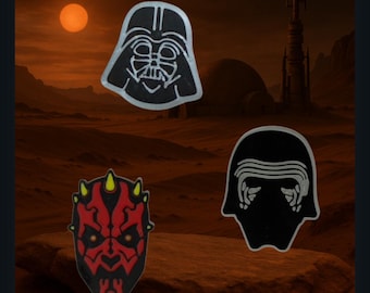 Dark lords Star wars Ball marker Collection Gift set for golf lovers