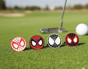 Spiderverse Golfball Marker Geschenk für Golfer