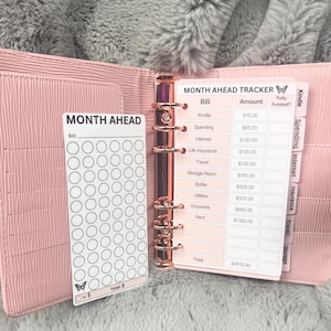 Month Ahead Savings Binder