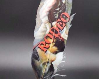 Rodeo Hat Feather ~ Bull Rider