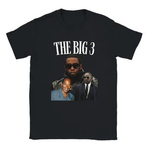 P. Diddy, R. Kelly und O.J T-Shirt.