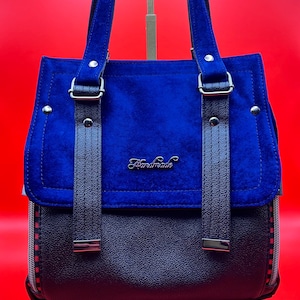 Bolso de piel sintética Pebble Y2K. Bolso bandolera vegano. Bolso de mano de terciopelo. Monedero de terciopelo. Bolso Vadon.