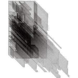 Corruption Three III – Ink drawing, pen plotter
