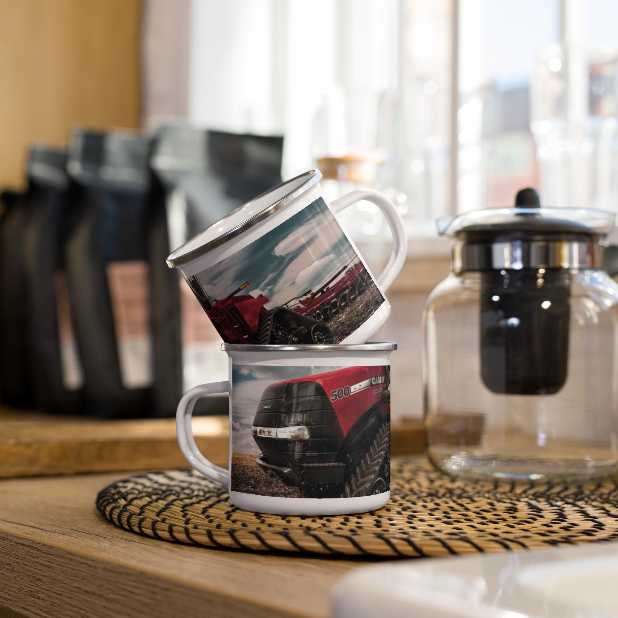 Case IH Enamel Mug  Built for the Toughest Mornings! - Etsy