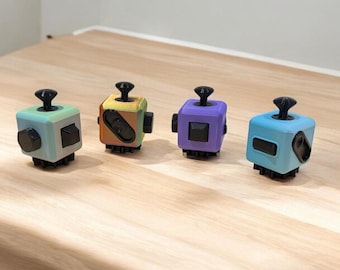 Fidget Cube 2.0! For Stress / ADHD / Autism / Anxiety Relief/Sensory/Great Desk Toy