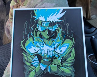 Great for anime lovers 3D printed picture. Great game room decor. Perfect for decorating any room
