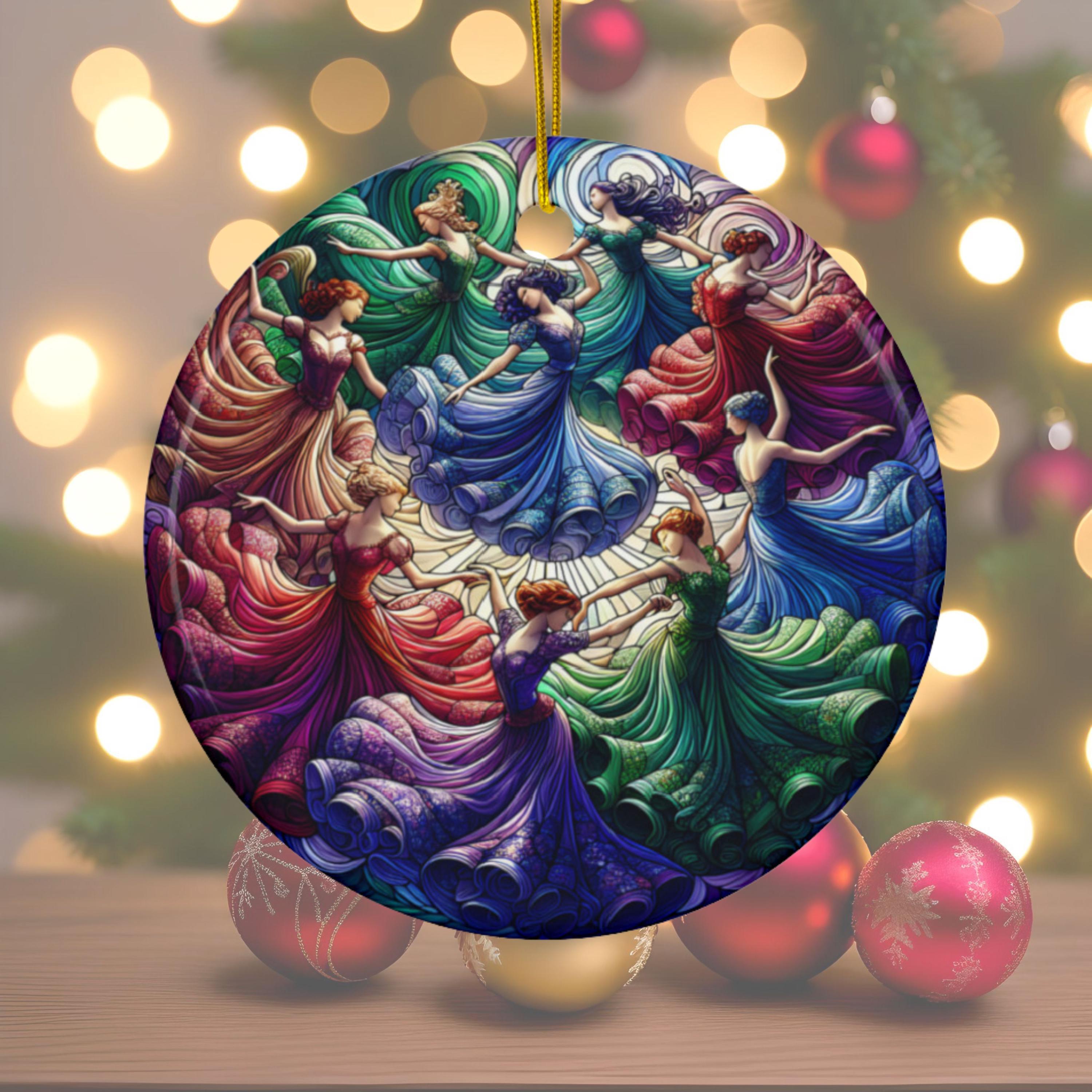 Twelve Days of Christmas - Full Set of 12 | Ceramic Christmas Ornaments ...
