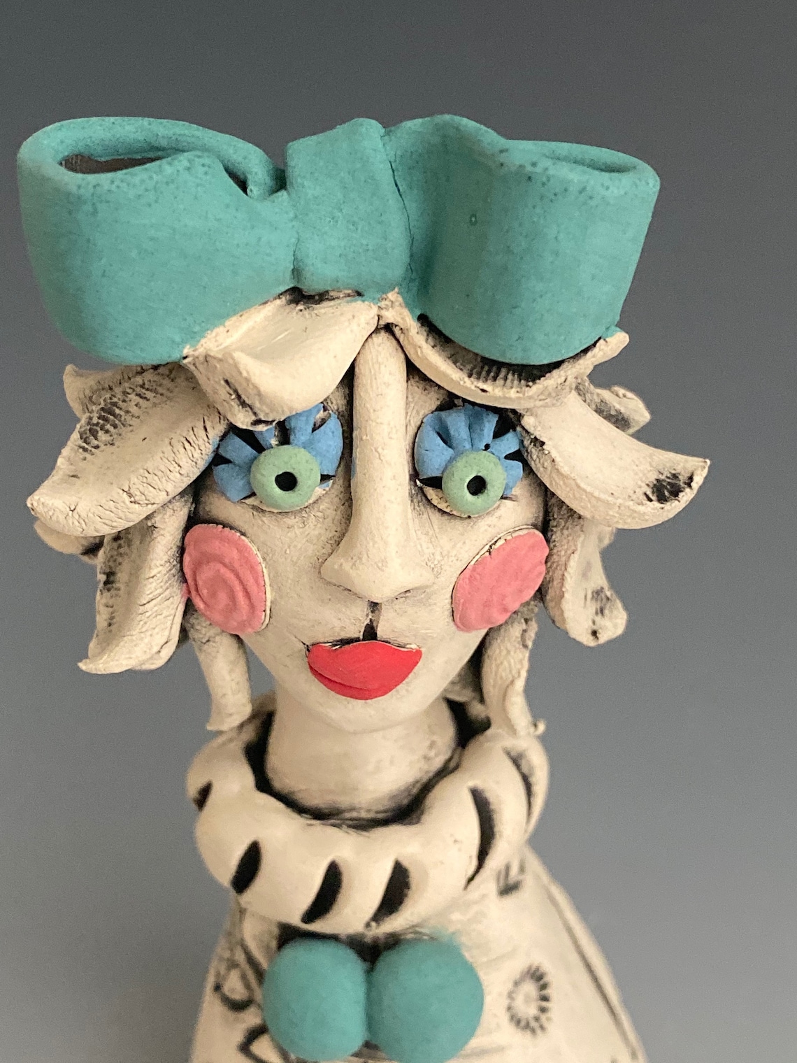 FEMALE SCULPTURE Ceramic Sculpture Clay Sculpture Sculpted Etsy