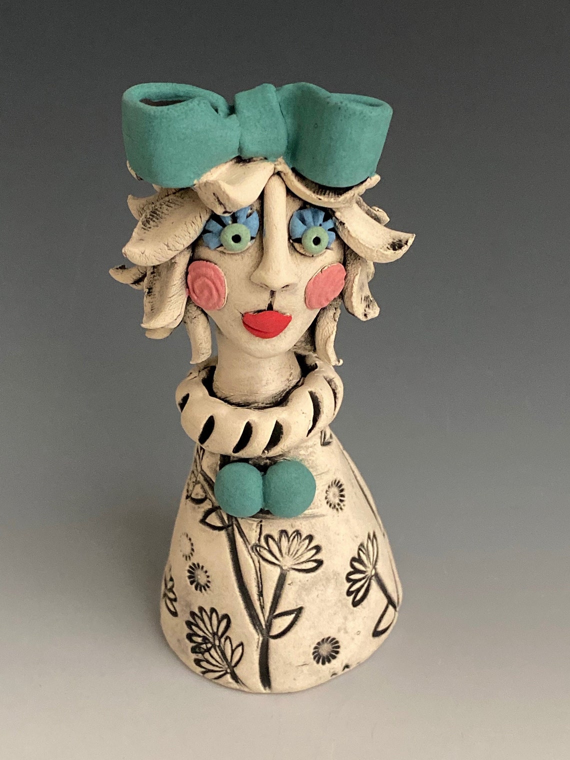 FEMALE SCULPTURE Ceramic Sculpture Clay Sculpture Sculpted Etsy