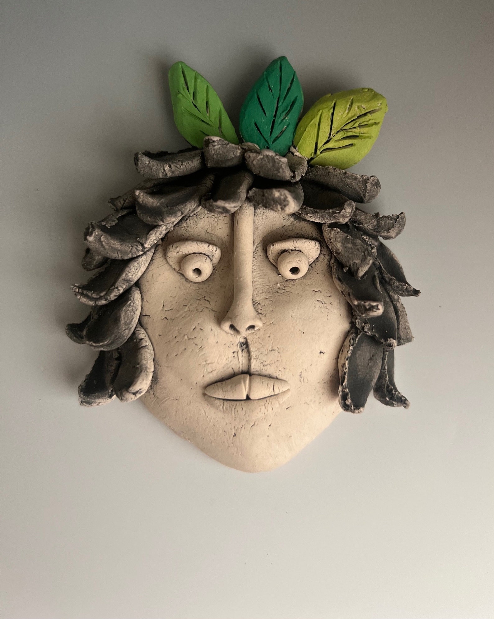 Wall FACE WOMAN Face Face Sculpture Wall Art Face Ceramic Etsy