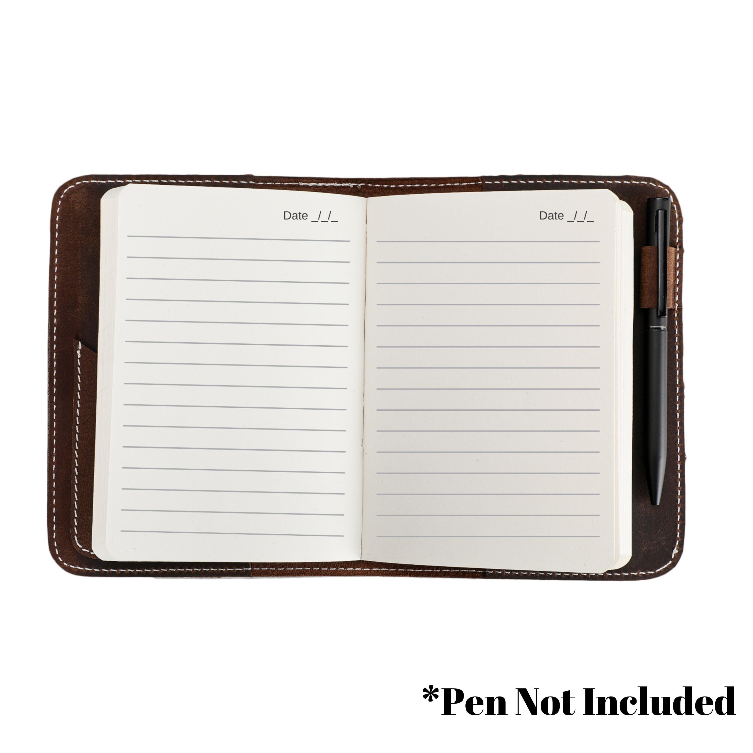 Rustic Refillable Handmade Leather Journal | Rustic Refillable Notebook With Gift Box - Etsy