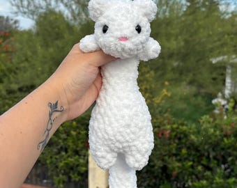 Mini White Floppy Ferret Crochet Pattern – Amigurumi Ferret Toy Pattern – Pet Lover Crochet Gift | Digital Download