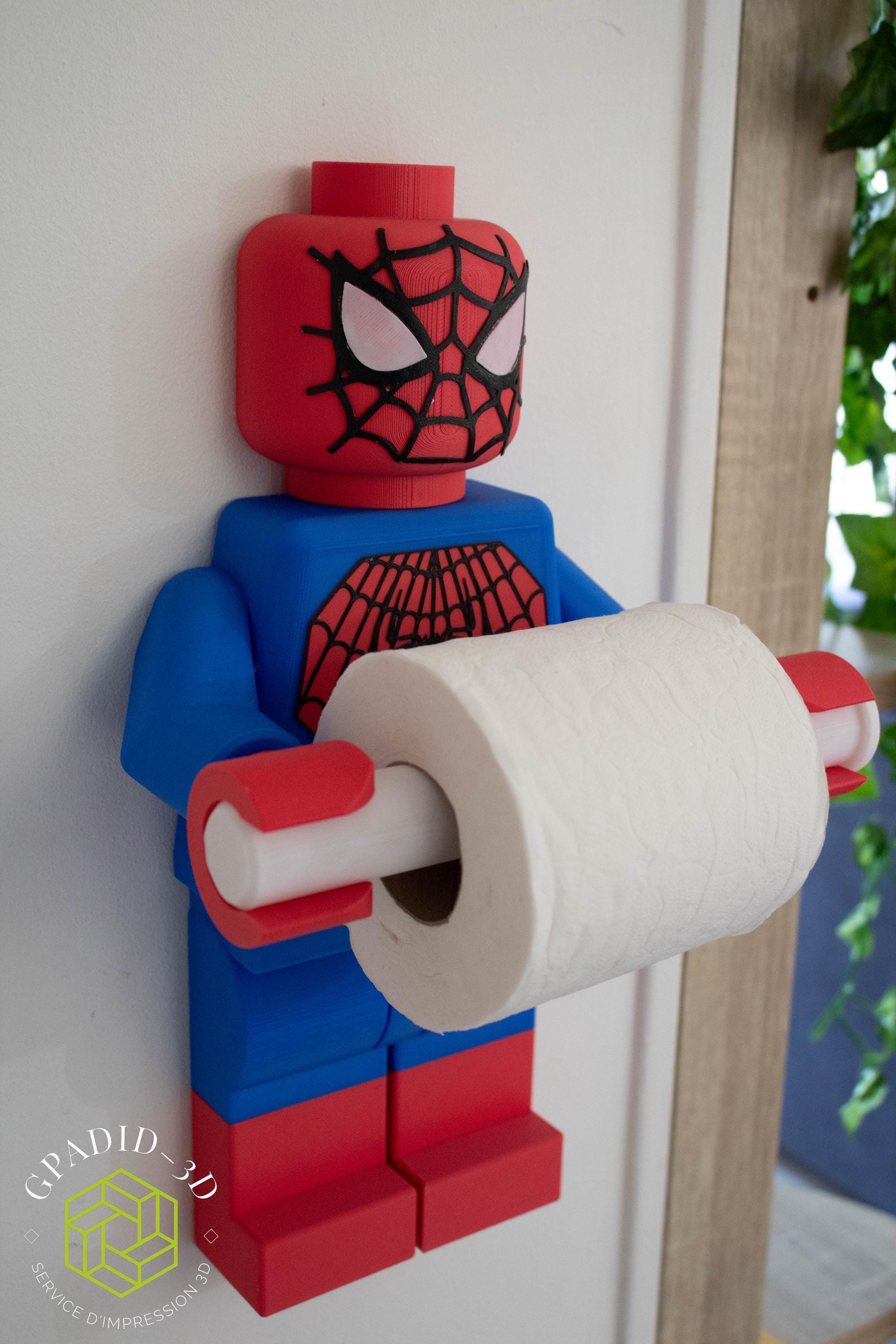 Toilet Paper Holder Spiderman