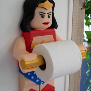 Toilet paper dispenser or simple wall decoration