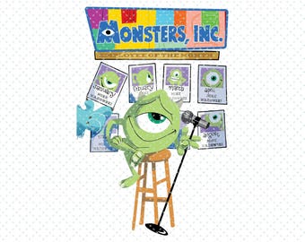 Mike and Sully Svg, Cartoons, Birthday, Cartoons Png, Sully Svg, Mike Wazowski Svg, Boo Svg, Monster Inc Png, Monsters Png, Monsters Svg