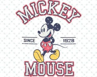 ヴィンテージミッキーマウス デジタルPNG - SVG - Etsy 日本