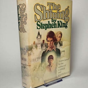 The Shining by Stephen King – First Book Club Edition Hardcover (1977) - R52 Gutter Code - Rare Full Cover Art