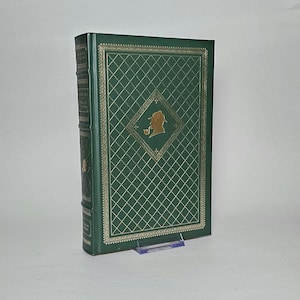 Great Cases of Sherlock Holmes by Sir Arthur Conan Doyle – Franklin Library (1987) – Limited Edition Vintage Decorative Book