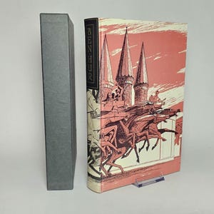 Ben-Hur by Lew Wallace – The Heritage Press (1960) – Illustrated by Joe Mugnaini - Vintage Collectible Illustrated Book with Slipcase