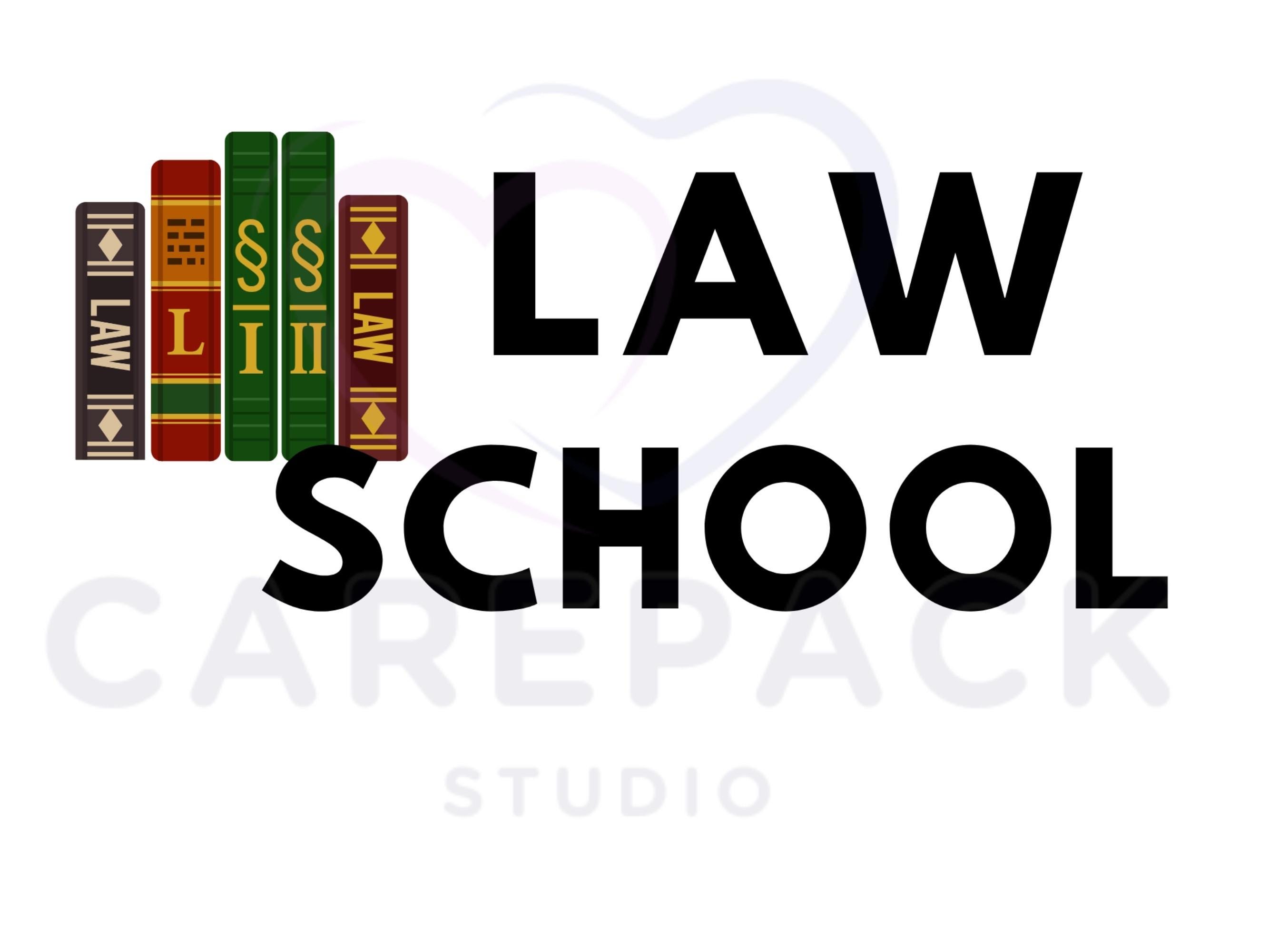 Law Care Package Label Printable Box Flap Decor for University Students ...