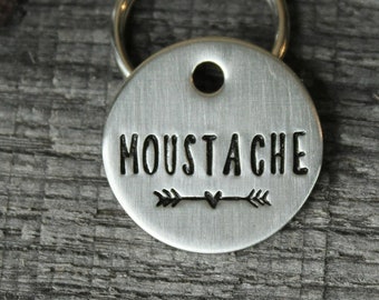 Cat or dog tag - custom made for your pet - Id tag Pet gift - MJ Lessard