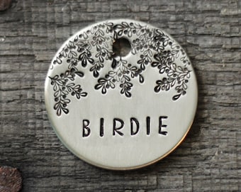 Dog tag custom made for your pet - ID tag berries - MJ Lessard