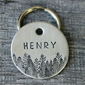Dog tag - Personalized with your pet Identity - Pet gift - MJ Lessard