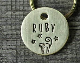 Cat tag - small pet identification tag