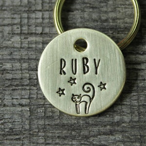 Cat tag - small pet identification tag