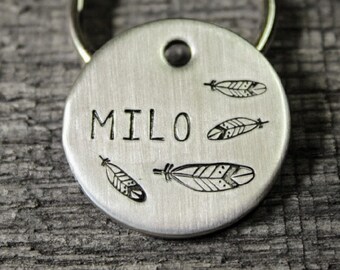 Dog ID tag - custom made for your pet - MJ Lessard