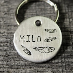 Dog ID tag - custom made for your pet - MJ Lessard