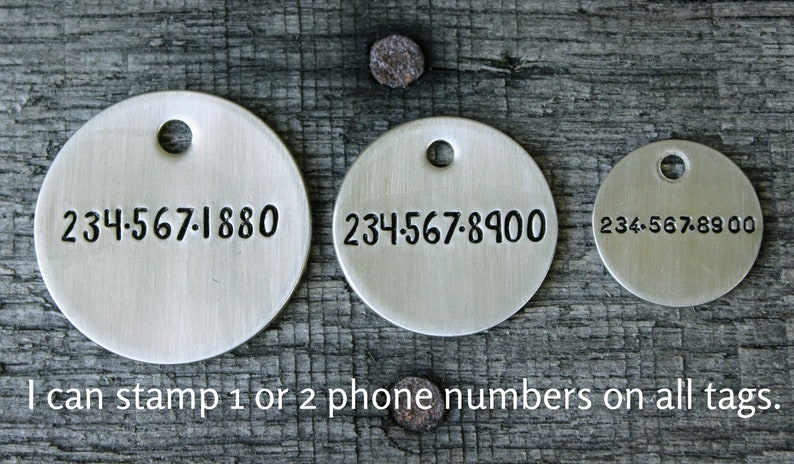 Dog tag - Personalized with your pet Identity image 5