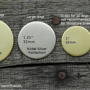 Dog tag - Personalized with your pet Identity image 6