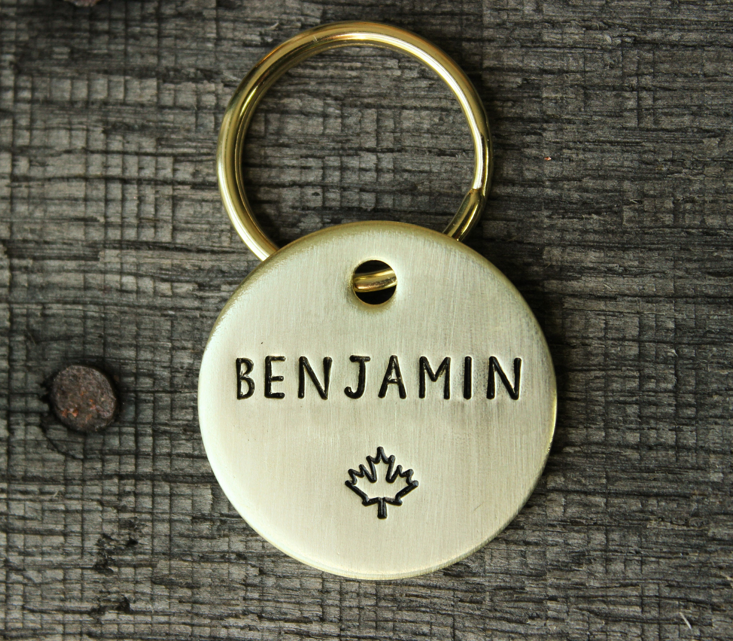 Dog tag - Pet Identity tag - Made in Canada - MJ Lessard
