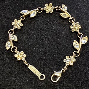 Bracelet Gorgeous Napier stainless steel  vintage 1960