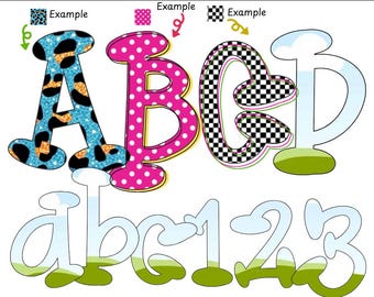 Preppy Doodle Canva Alphabet Frame Template, Canva alpha doodle frames , Canva Frames, Canva Template, Canva Font, trendy canva