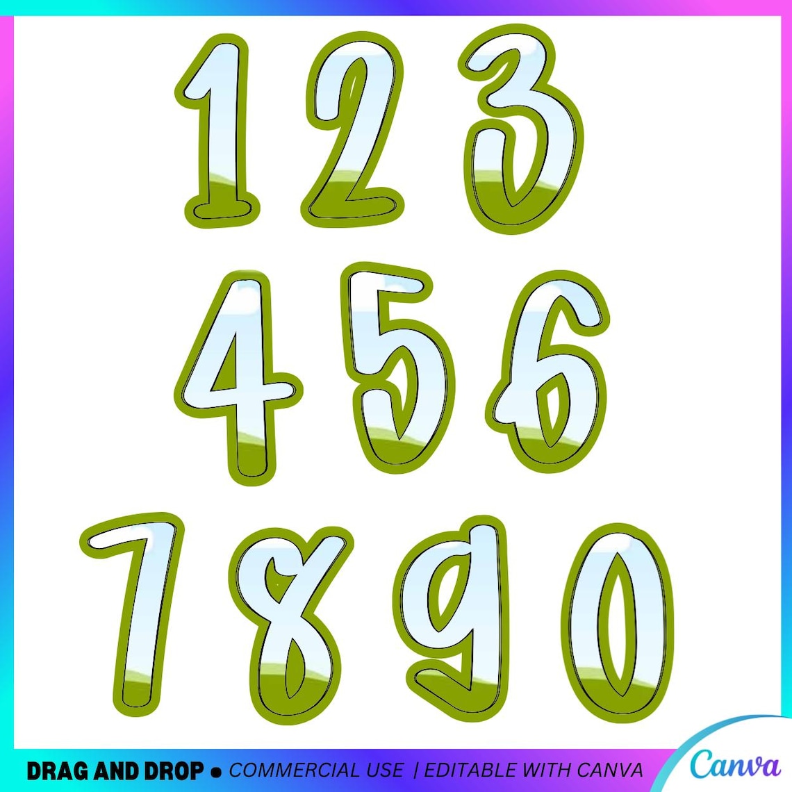 Preppy Canva Alpha Frames, Canva Alphabet Doodle Frames , Canva Frames ...