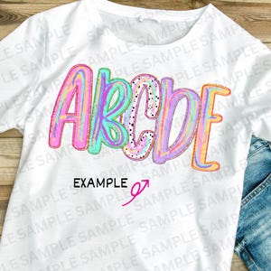 Brush Stroke Summer Alphabet Png Clipart, Letter and Number Bundle ...