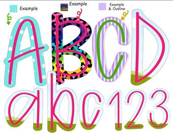 Preppy Scribble Canva Lettere e numeri scritti a mano, cornici Canva alpha doodle, cornici Canva, modello Canva, font Canva, alla moda