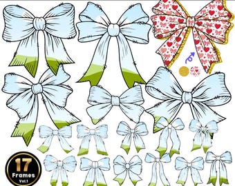 Coquette Rosett Canva rampaket, Skapa din egen rosettmall Dra och släpp, Sublimeringsdesign, Rosettram