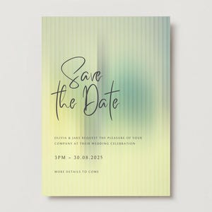 Save the Date Invitation