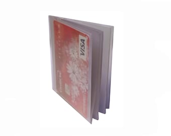 Orchids Checkbook Cover with Register /& Photo Insert//Debit Card Holder