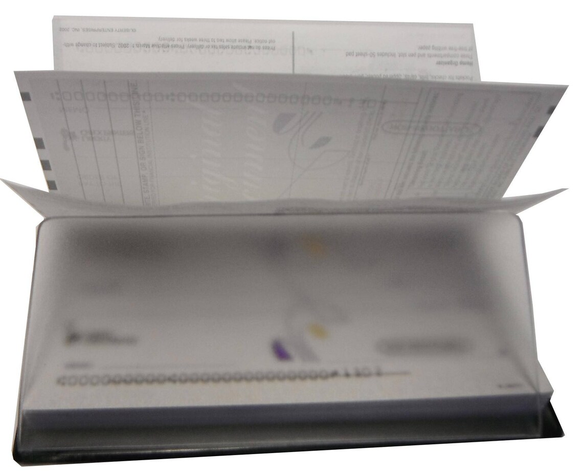 5 Duplicate Check Protector Divider Inserts for Handcrafted - Etsy