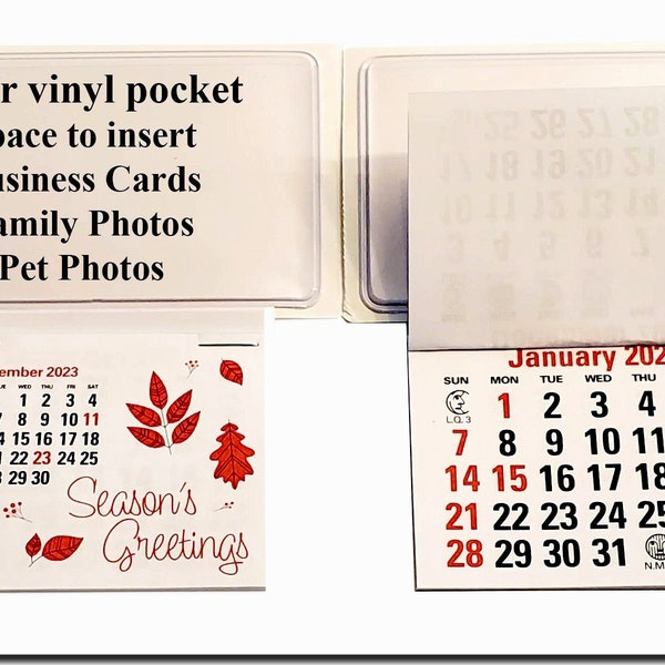 Mini Peel and Stick 2024 Calendar Etsy