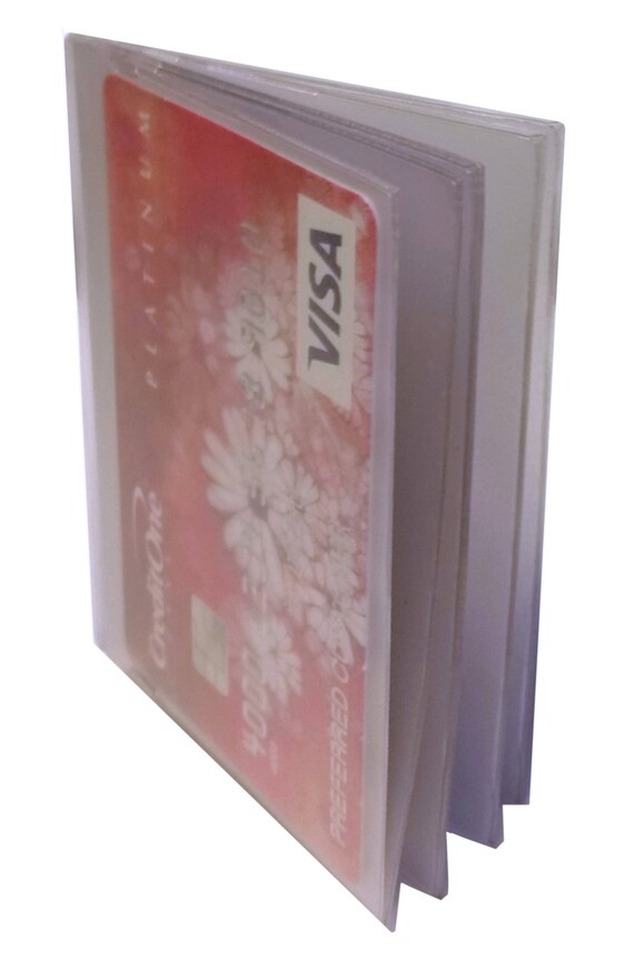100 Count Debit Card Holder/ Photo Insert Etsy
