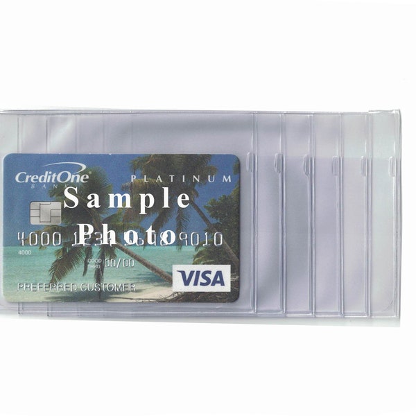 5 Secretary Wallet Photo Insert Fits Standard Checkbook Holds up to 12 cards - Fits Standard Checkbook