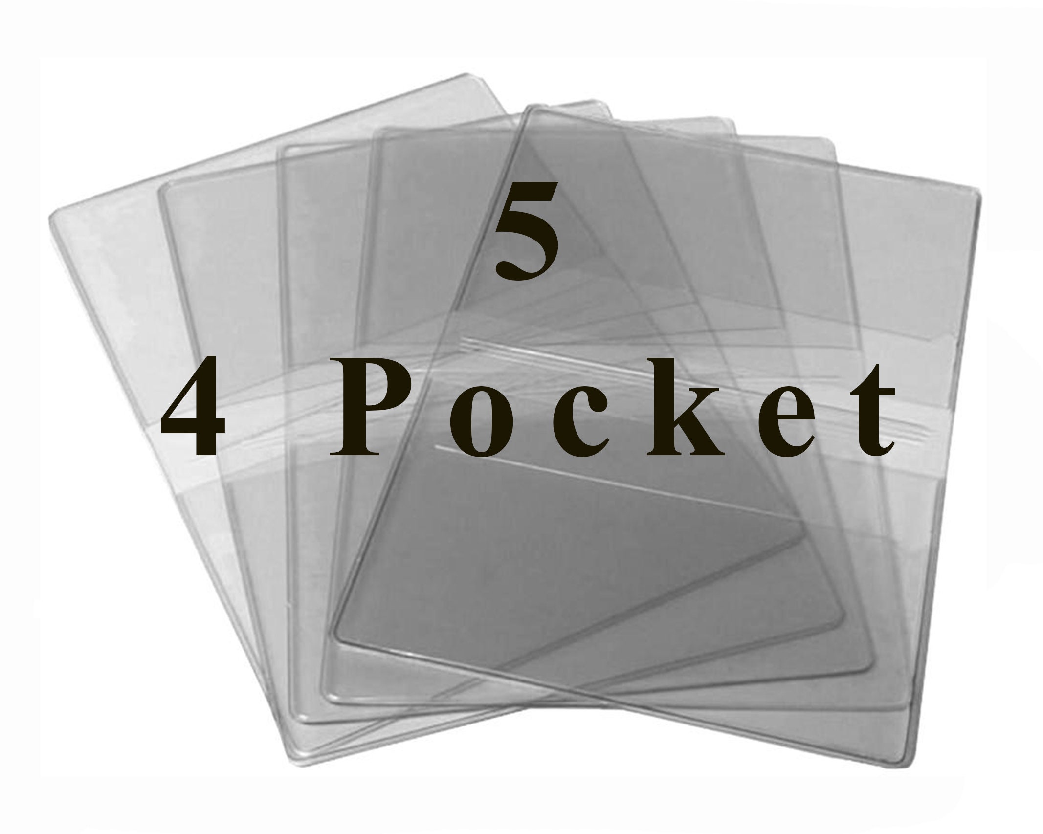 4x6 Photo Sleeves Archival Easy Mount Self Adhesive One SET of 24 clear  pockets A4 John Porter Scrapbooking