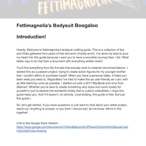 Fettimagnolia&#39;s Custom Body Guide für Sammlerstücke (1/12 & 1/6 Scale)